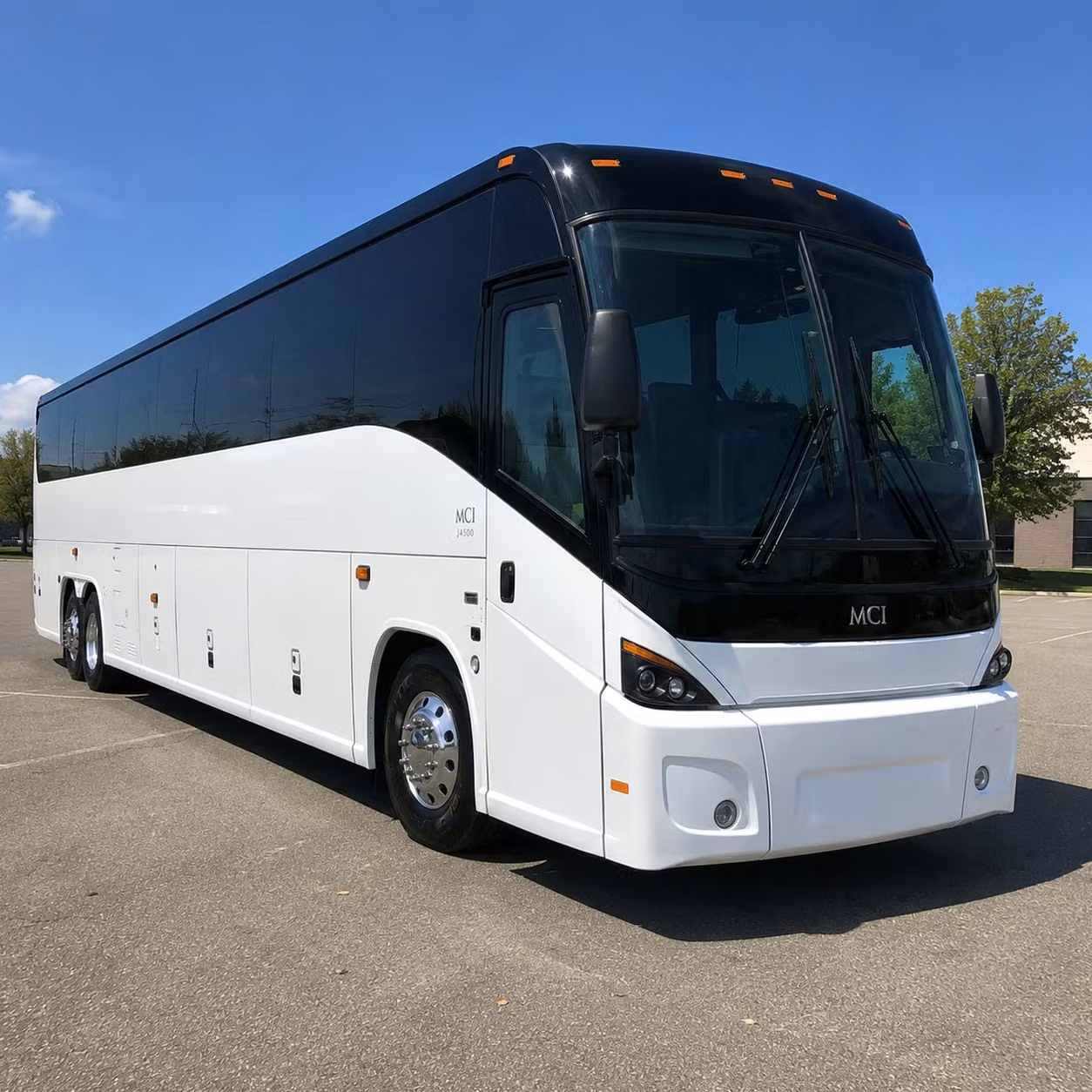 billings charter bus rental exterior