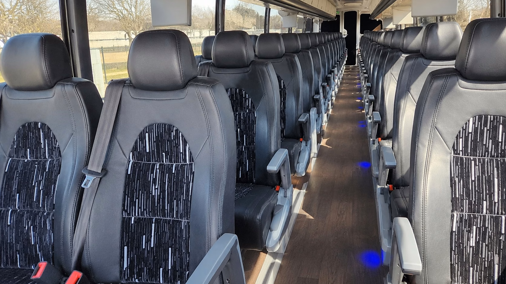billings charter bus rental inside
