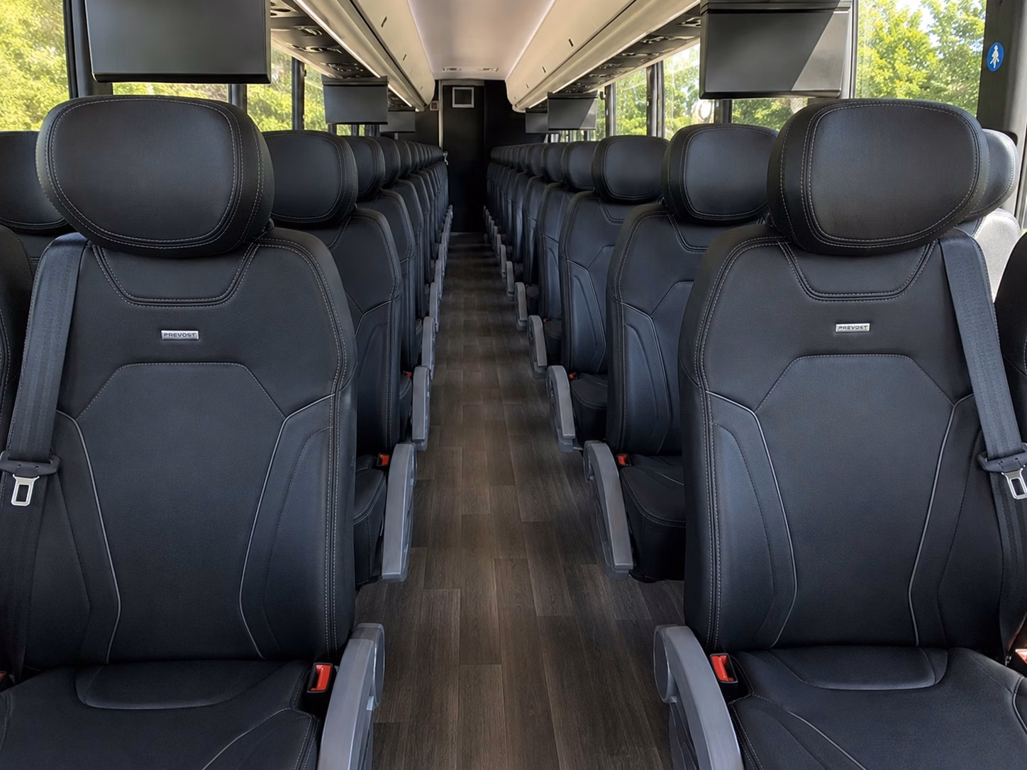 bridal party transportation from prep to the altar covered in billings